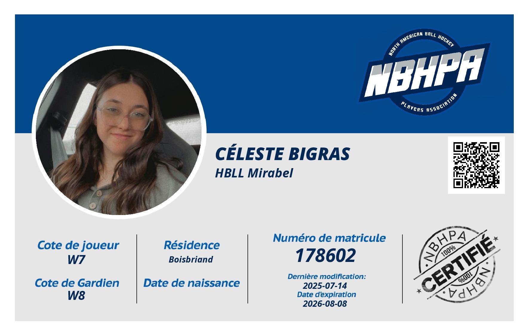 Céleste Bigras