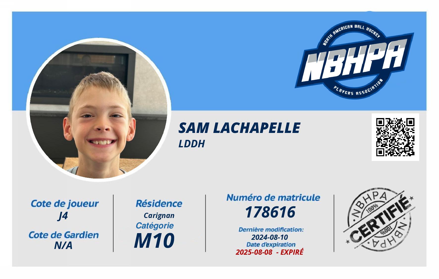 Sam Lachapelle