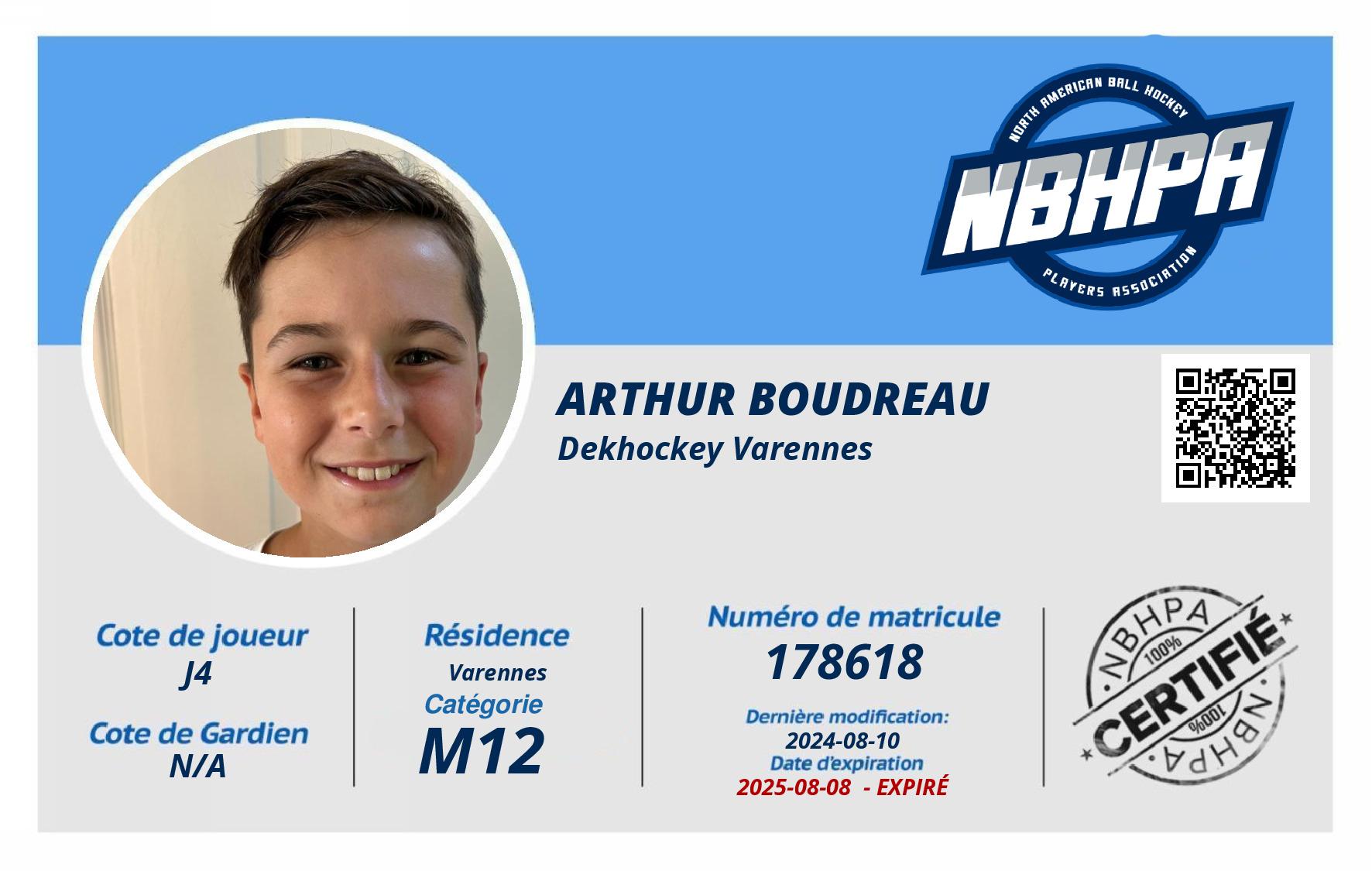 Arthur Boudreau