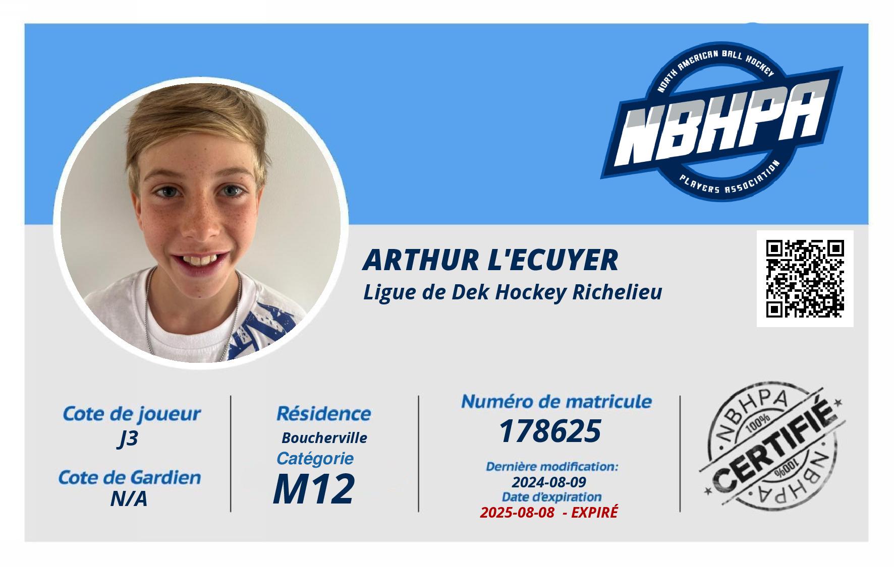 Arthur L'Ecuyer