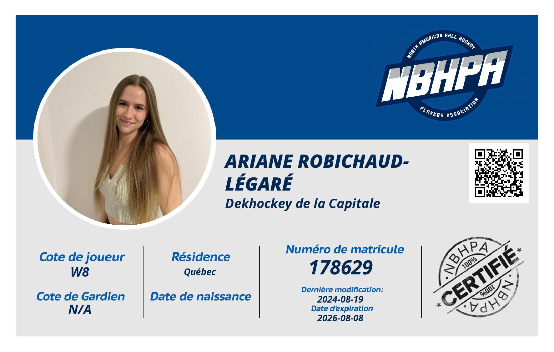 Ariane Robichaud-Légaré