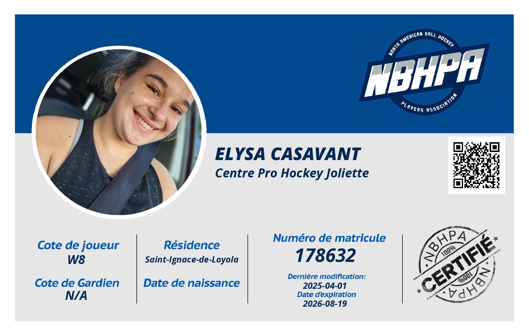 Elysa Casavant