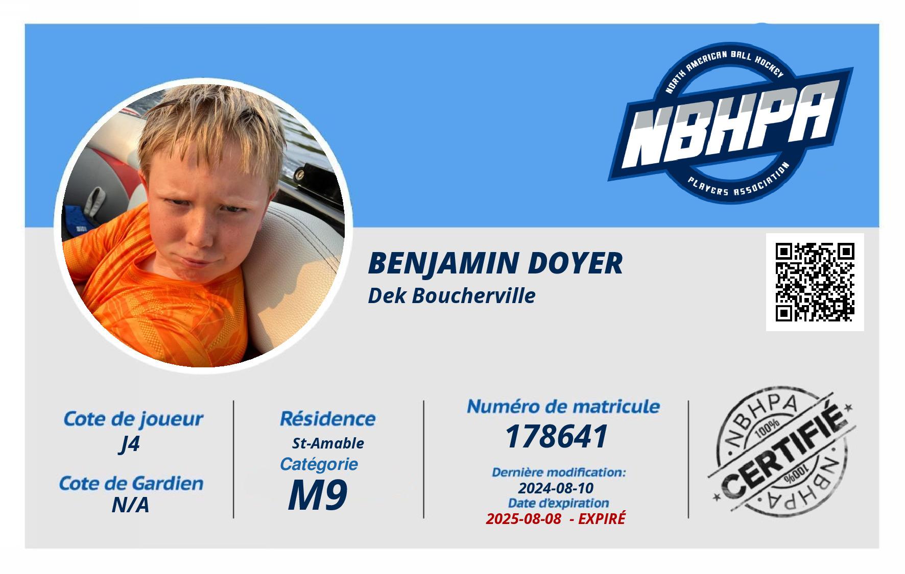 Benjamin Doyer
