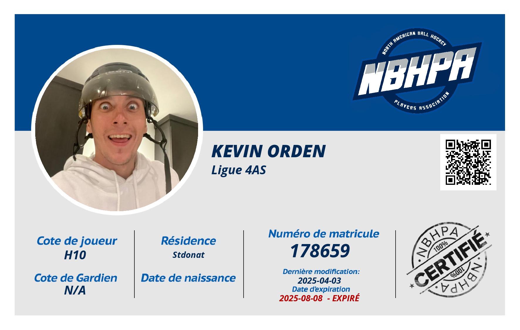 Kevin Orden