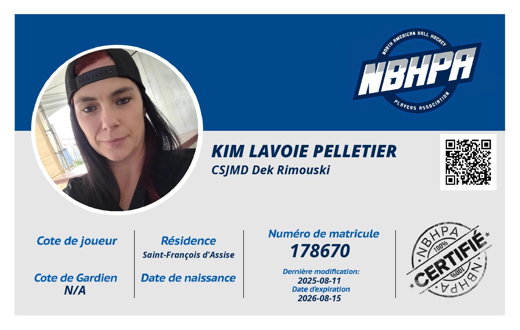 Kim Lavoie Pelletier 