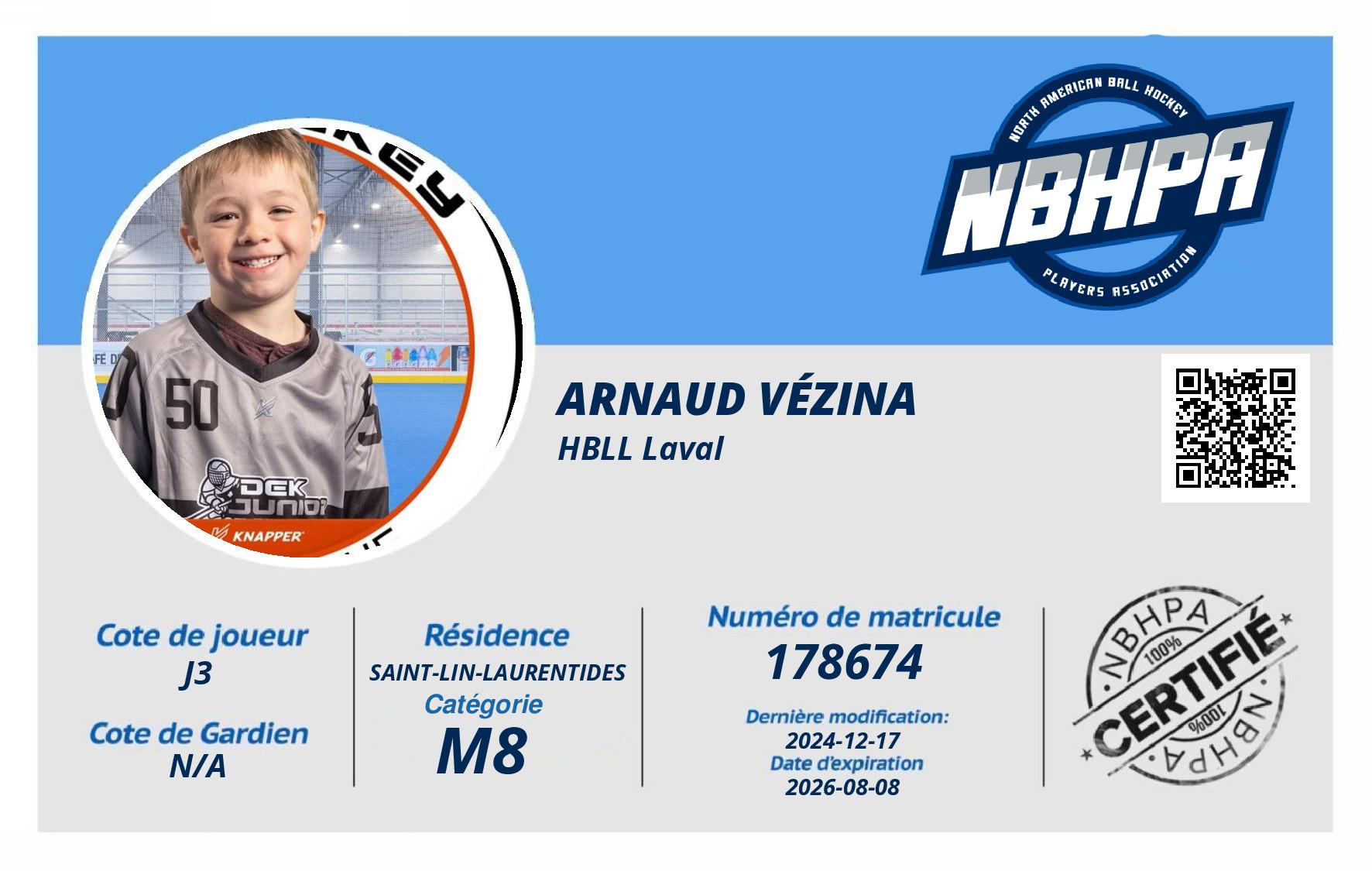 Arnaud Vézina