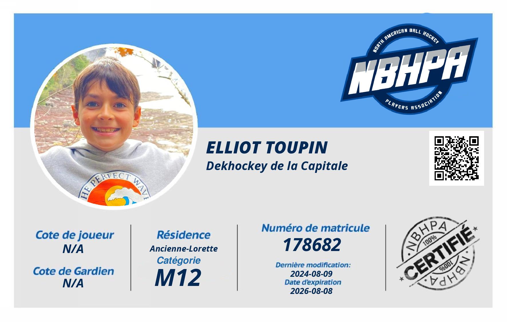 Elliot Toupin