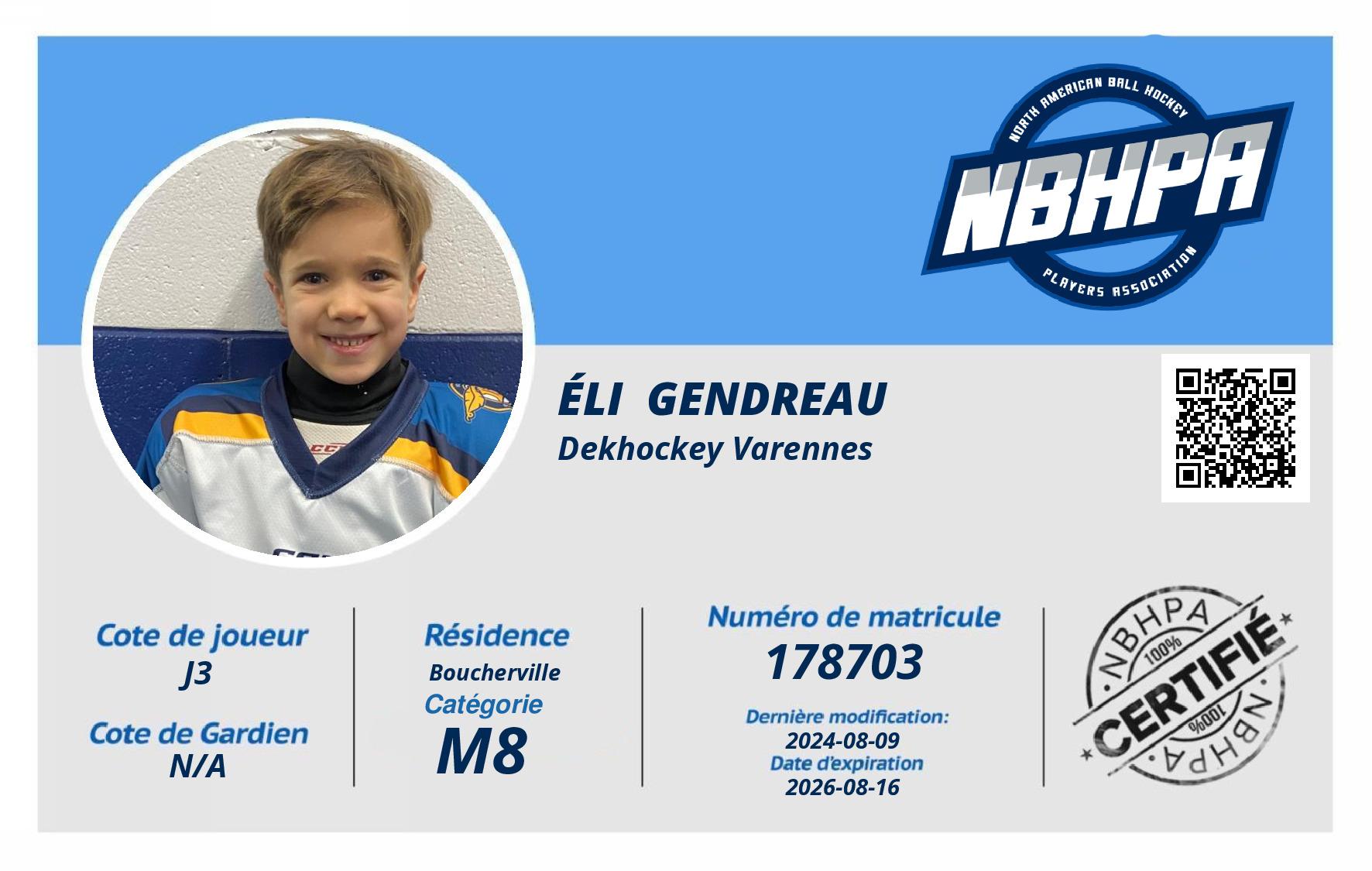 Éli  Gendreau