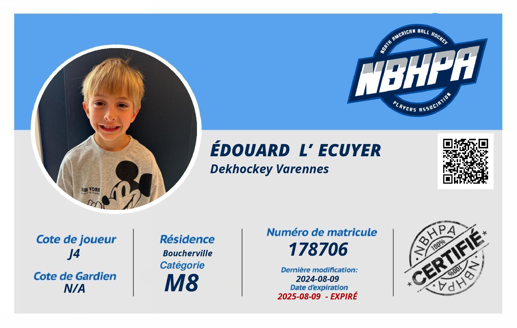 Édouard  L’Ecuyer