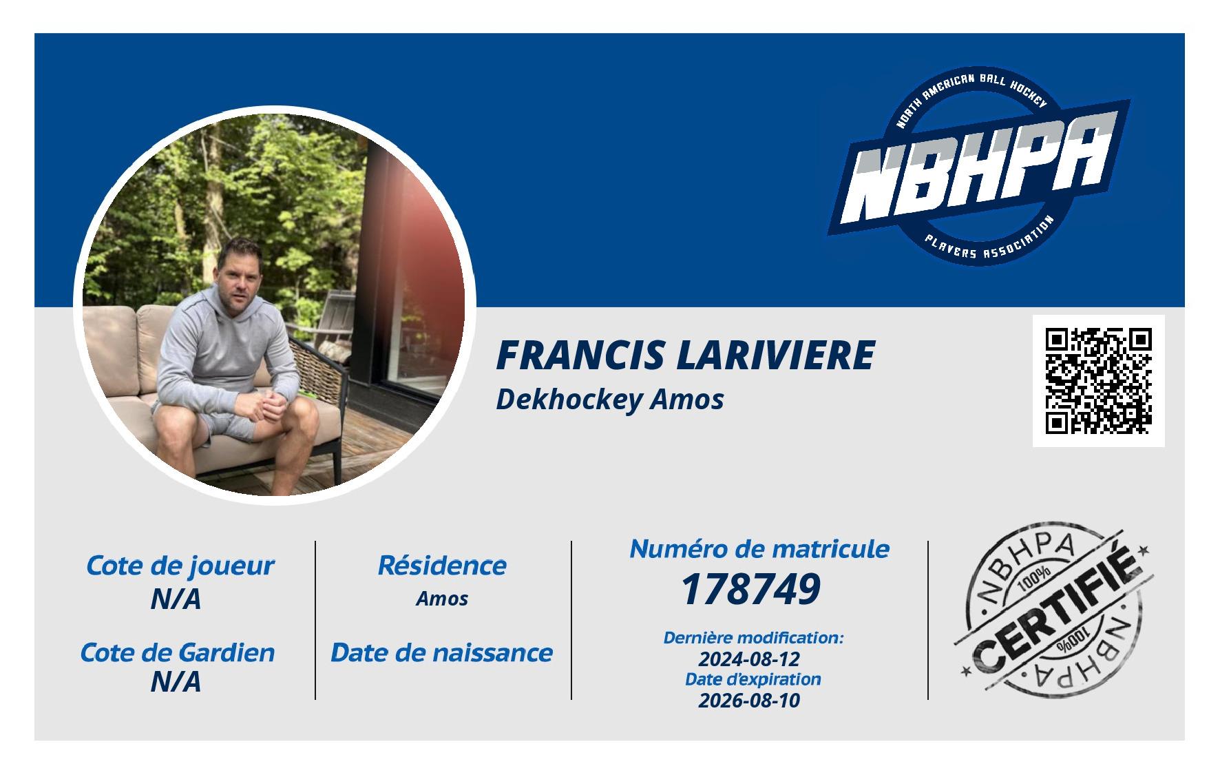 Francis Lariviere