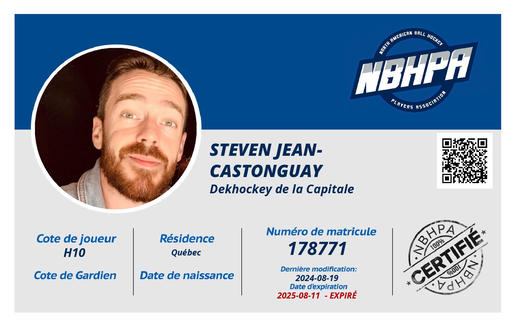 Steven Jean-Castonguay 