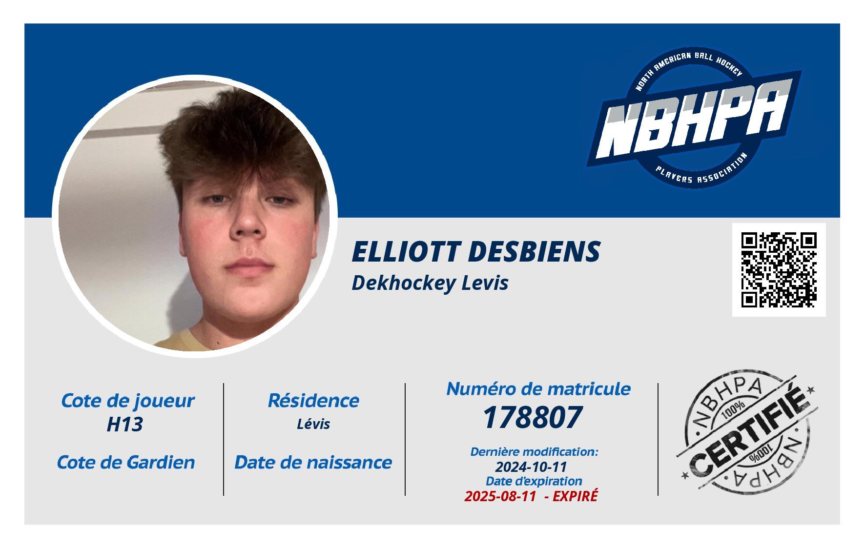 Elliott Desbiens