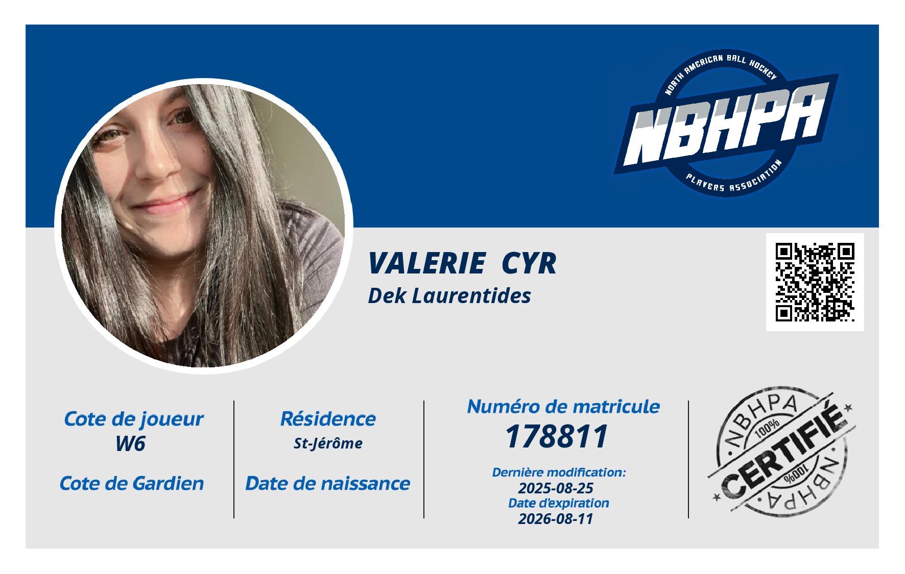 Valerie  Cyr 