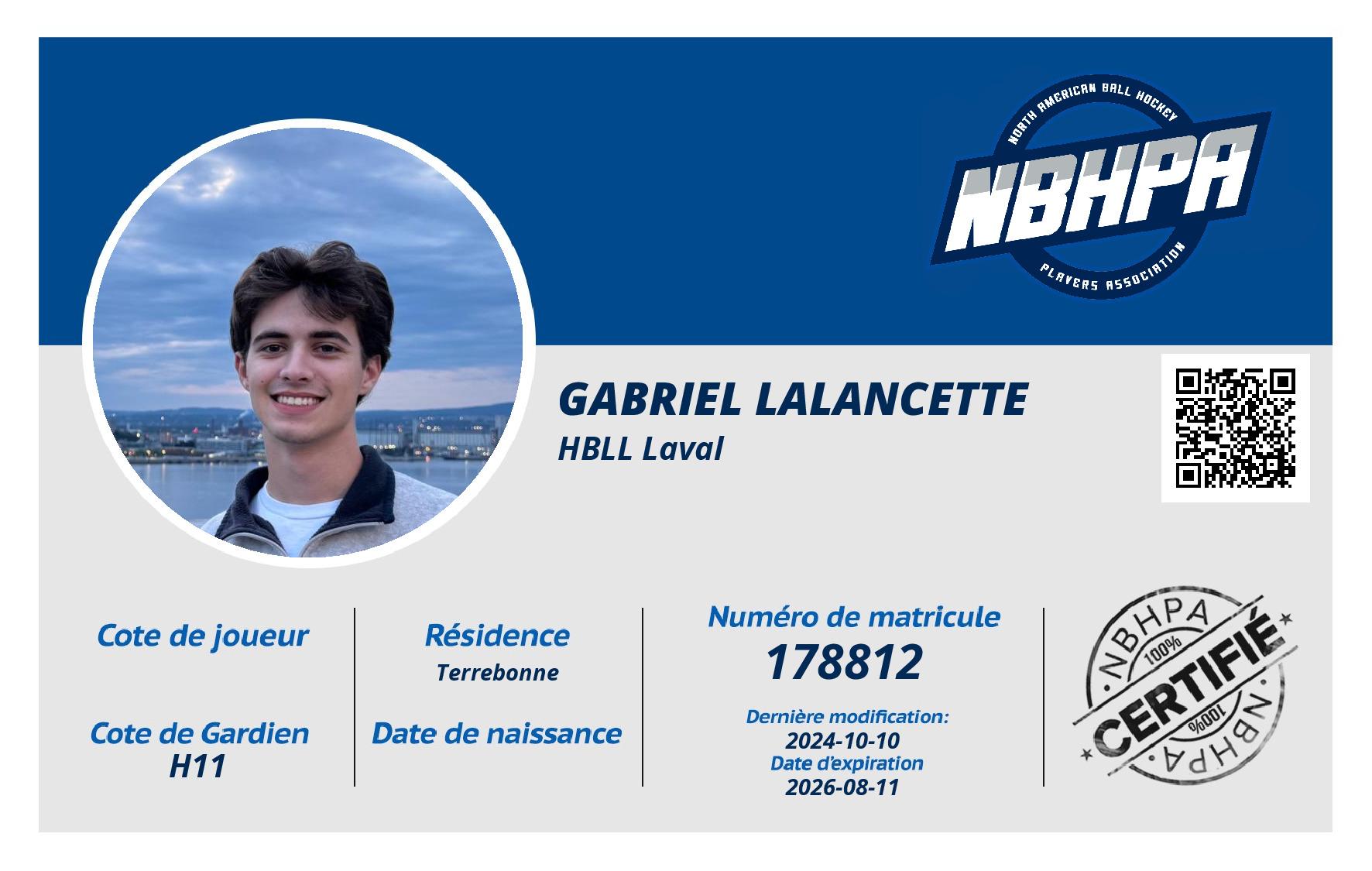 Gabriel Lalancette