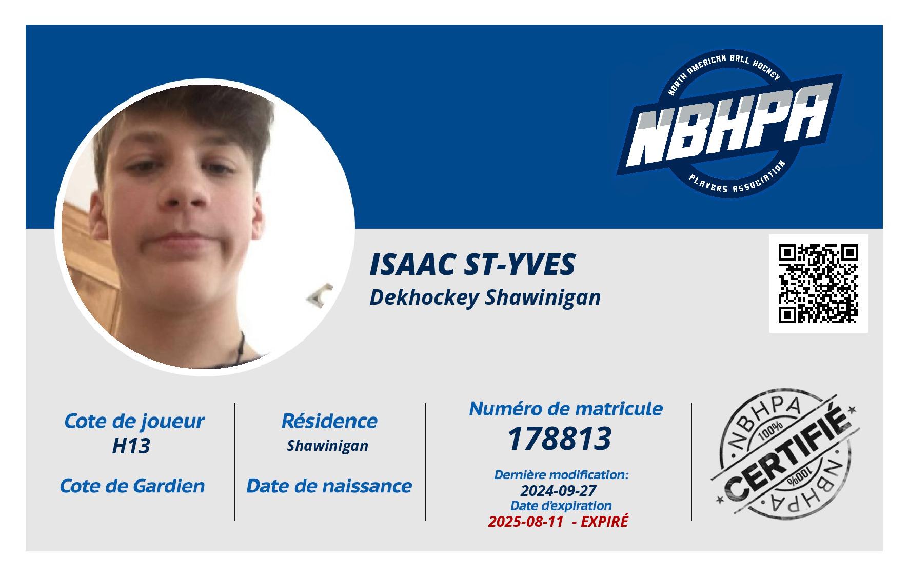 Isaac St-Yves