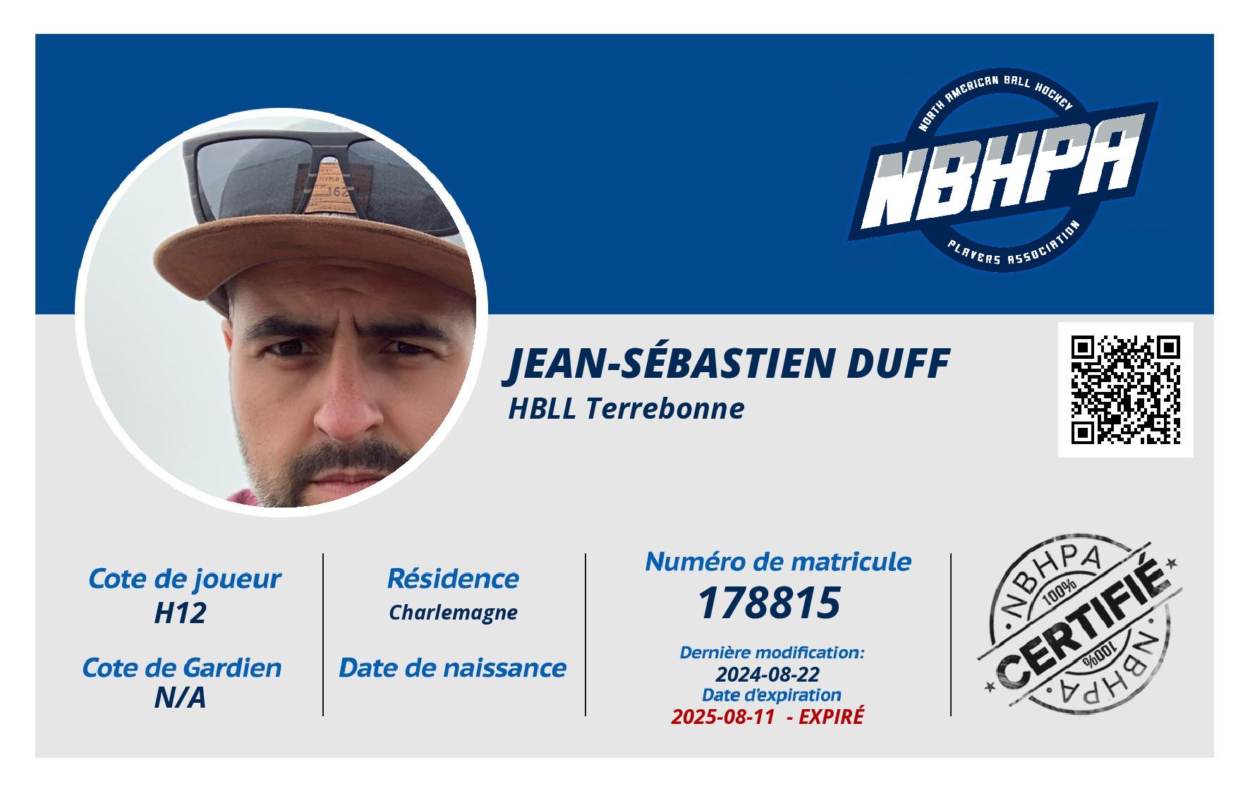 Jean-Sébastien Duff