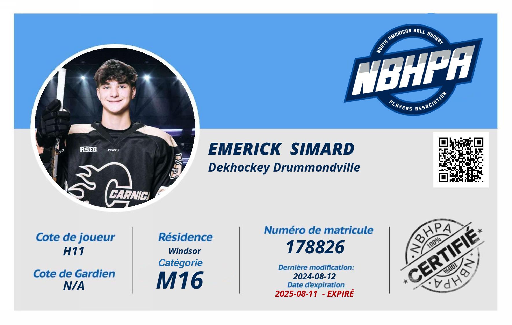 Emerick  Simard 