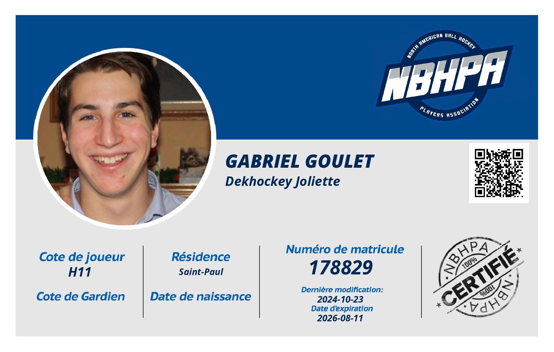 Gabriel Goulet