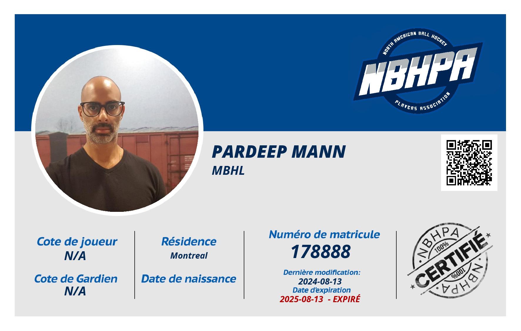Pardeep Mann