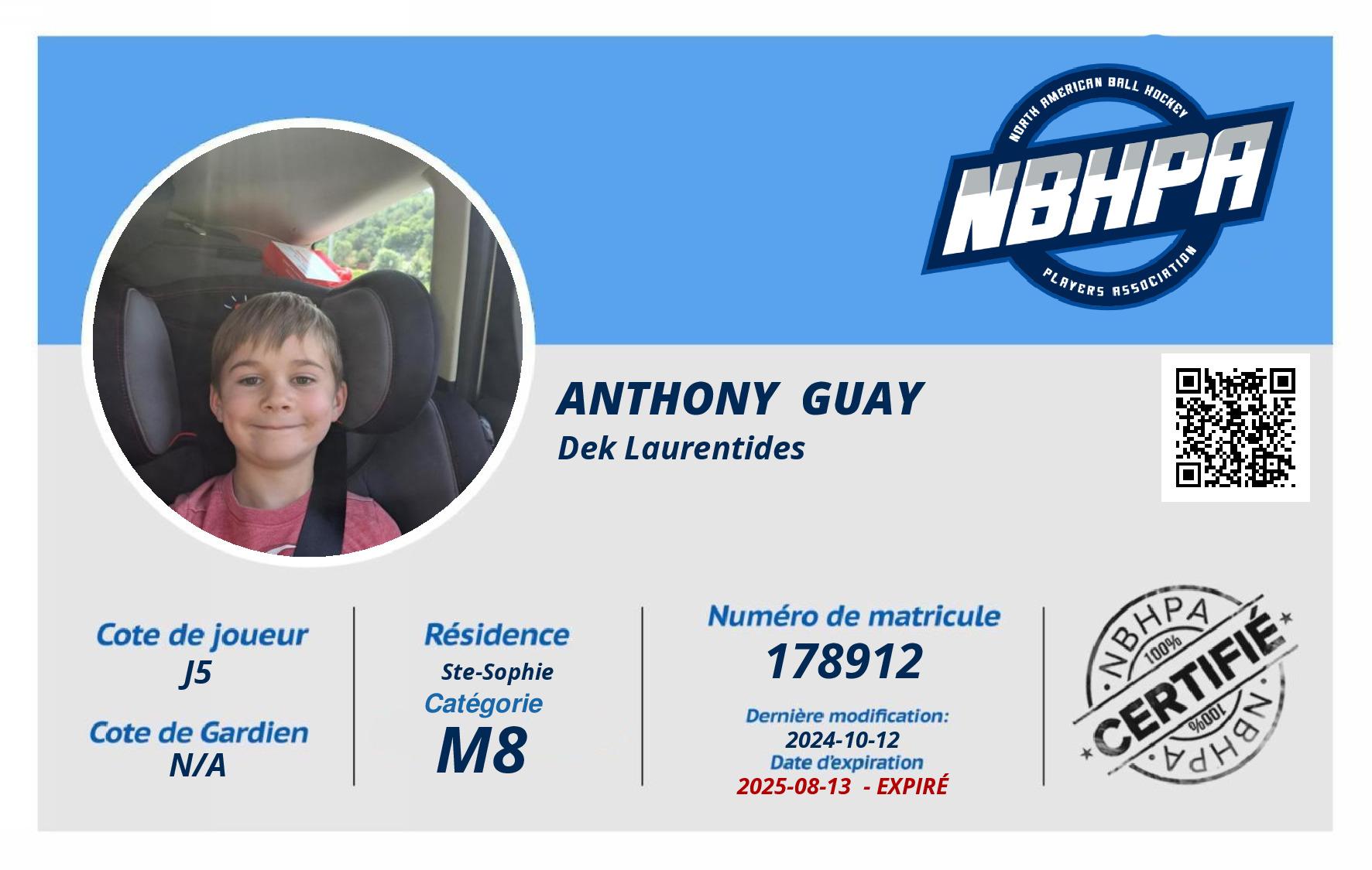 Anthony  Guay
