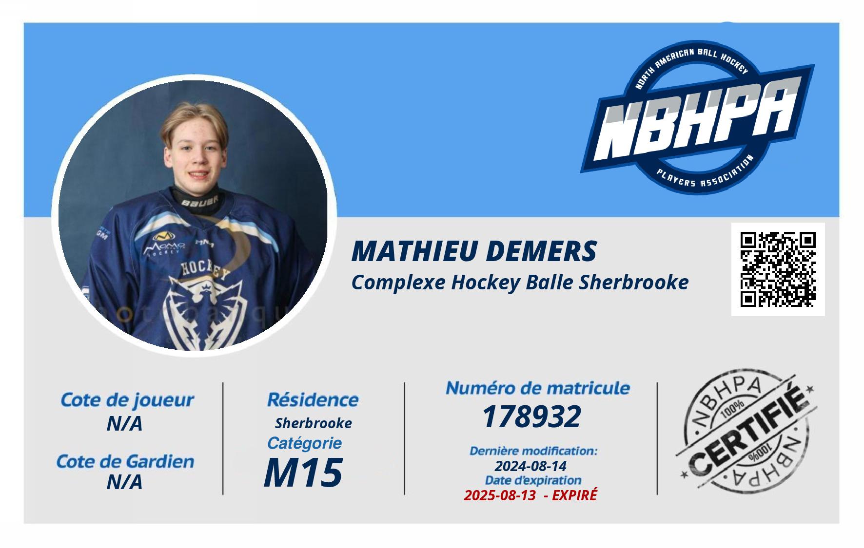 Mathieu Demers