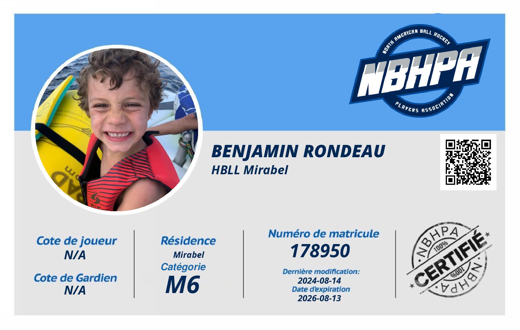 Benjamin Rondeau