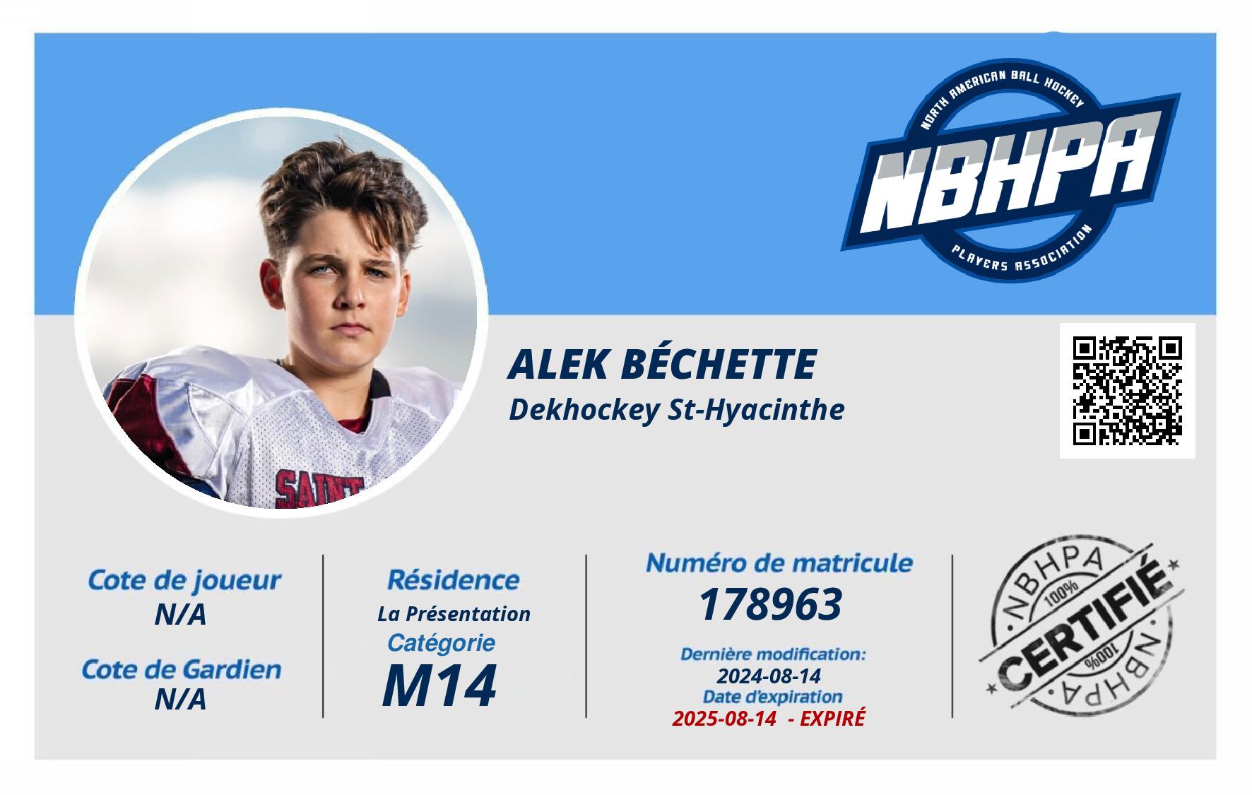 Alek Béchette