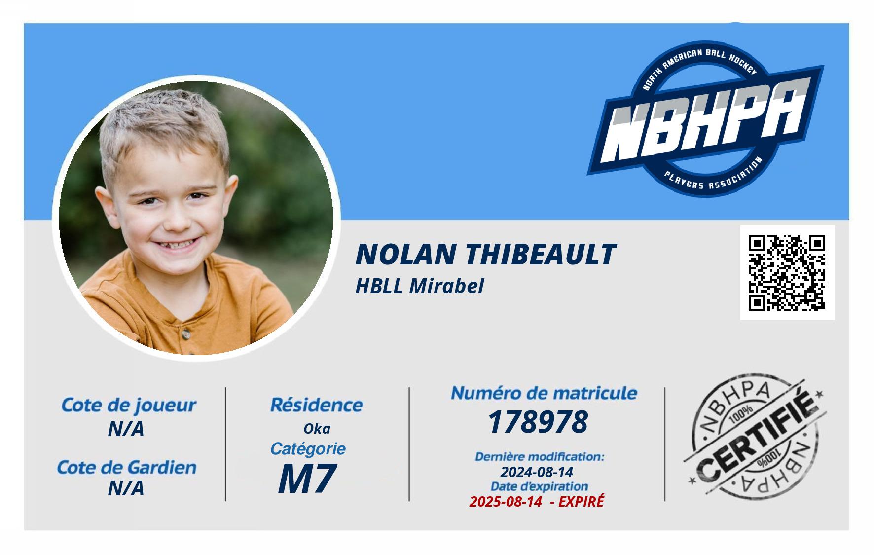 Nolan Thibeault