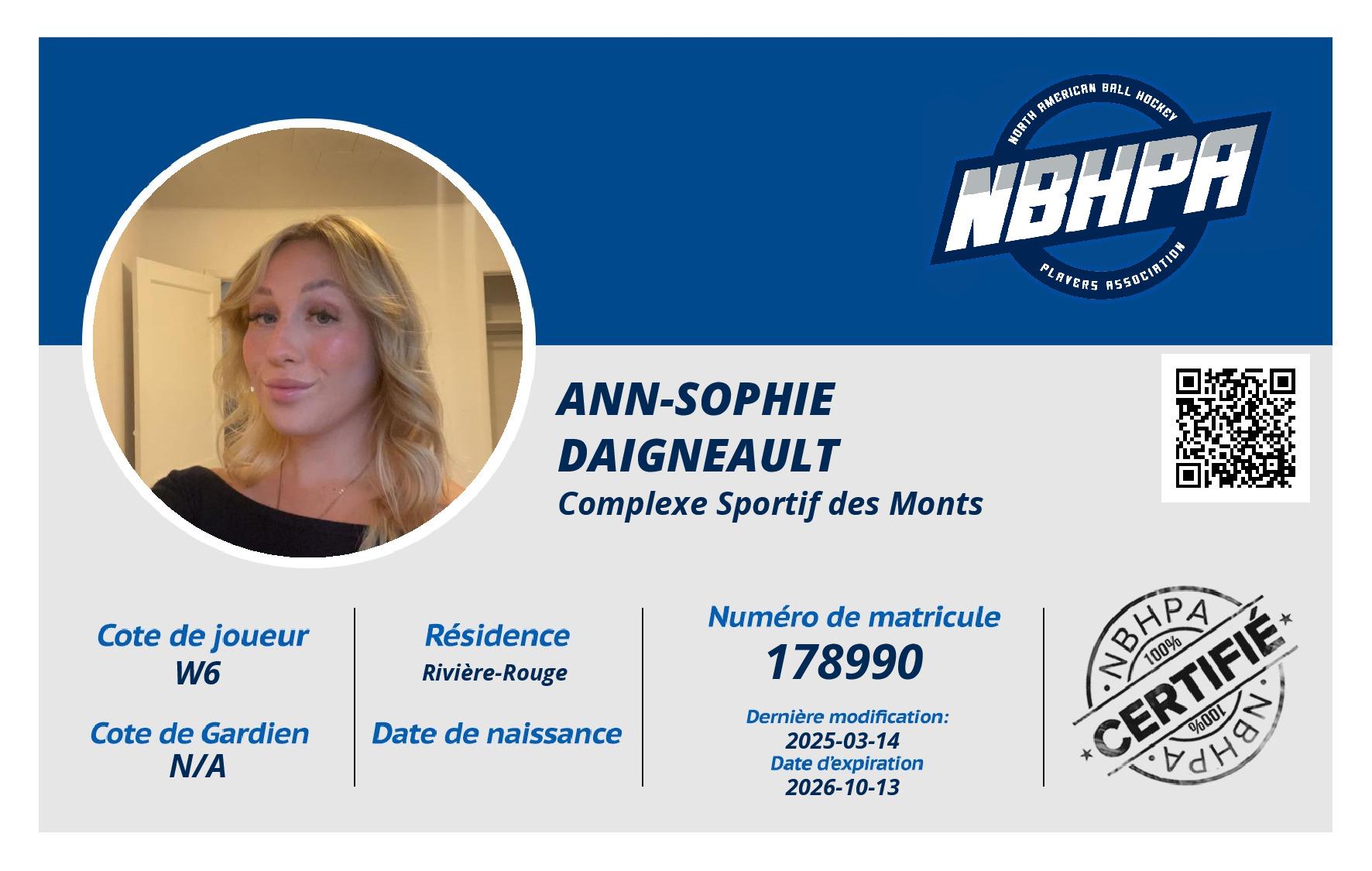 Ann-Sophie Daigneault