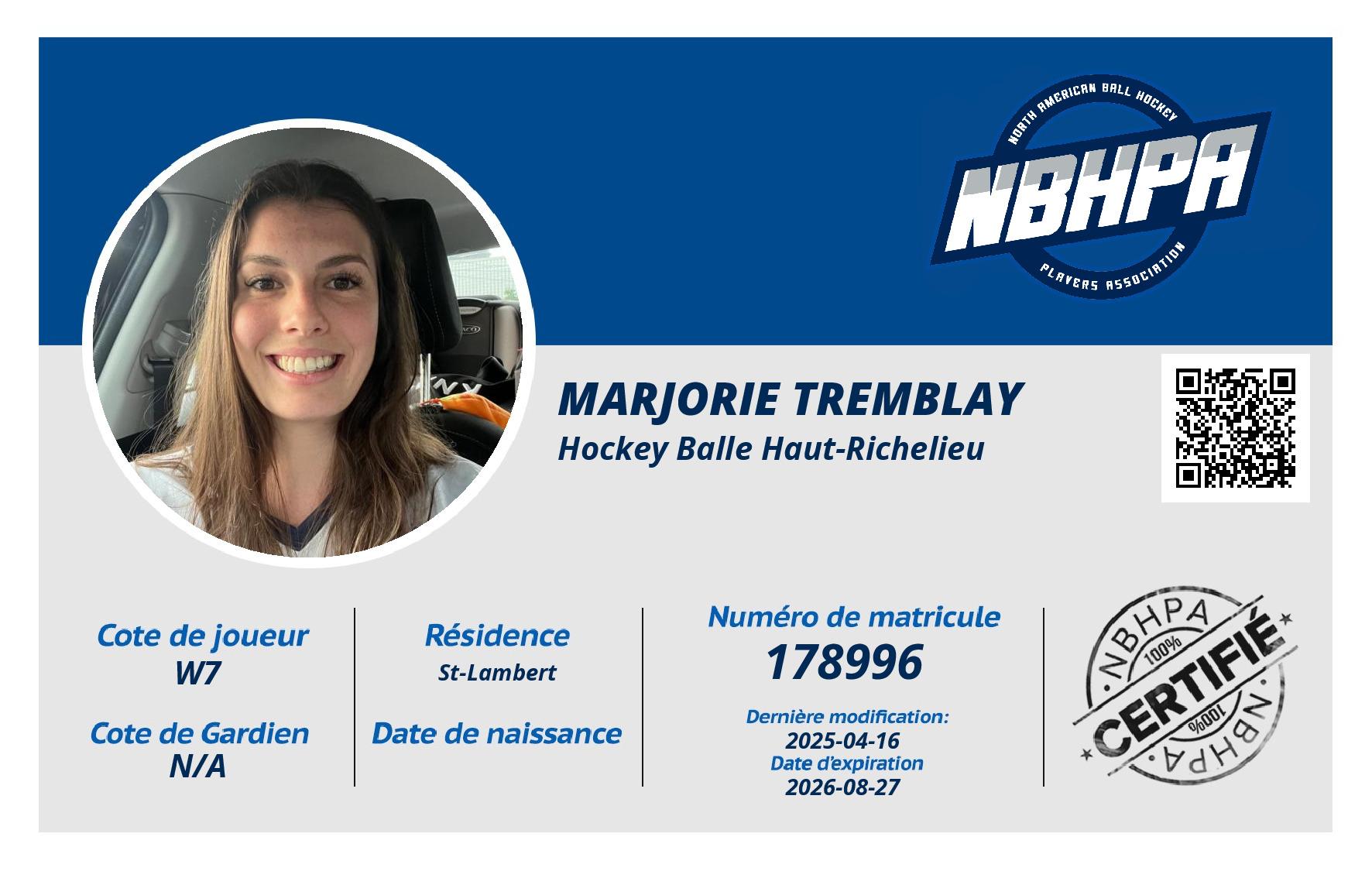 Marjorie Tremblay