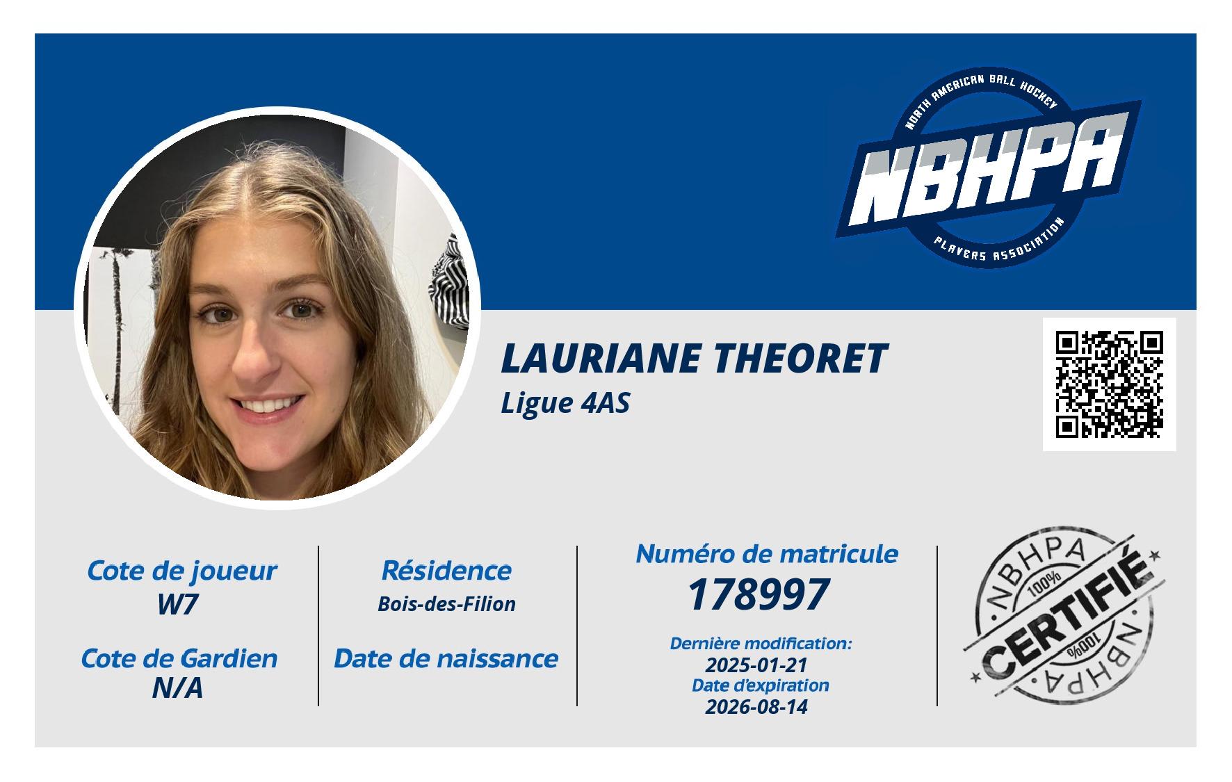 Lauriane Theoret