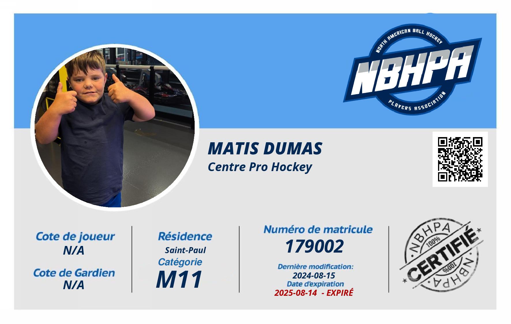 Matis Dumas