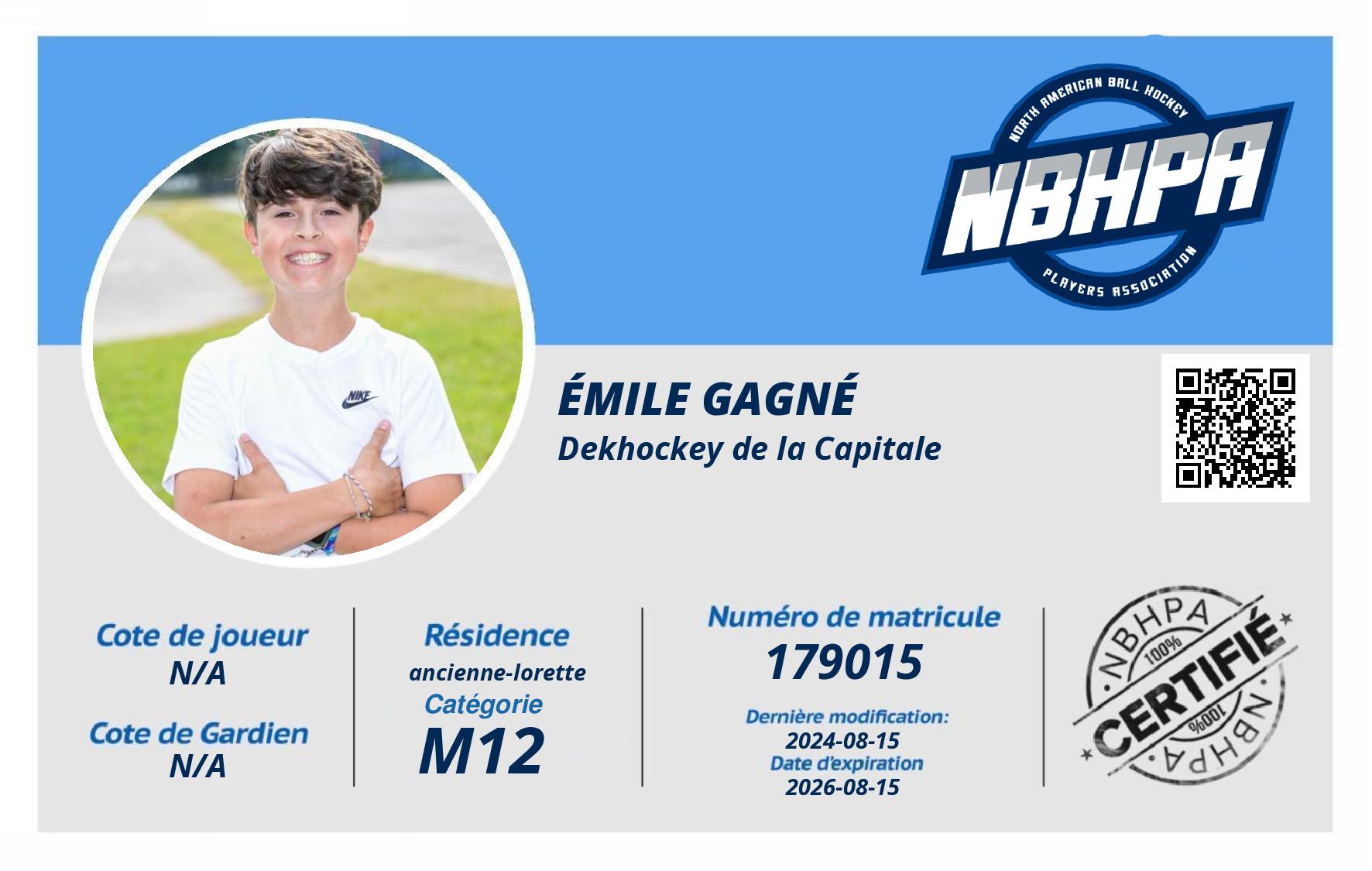 émile Gagné