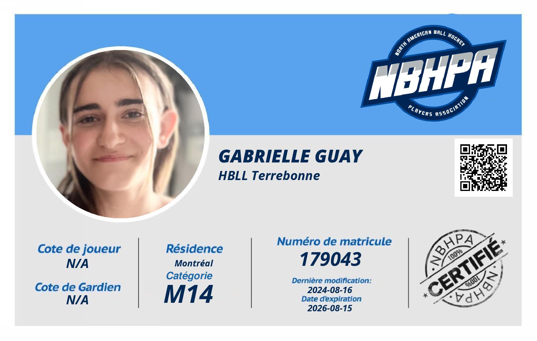 Gabrielle Guay