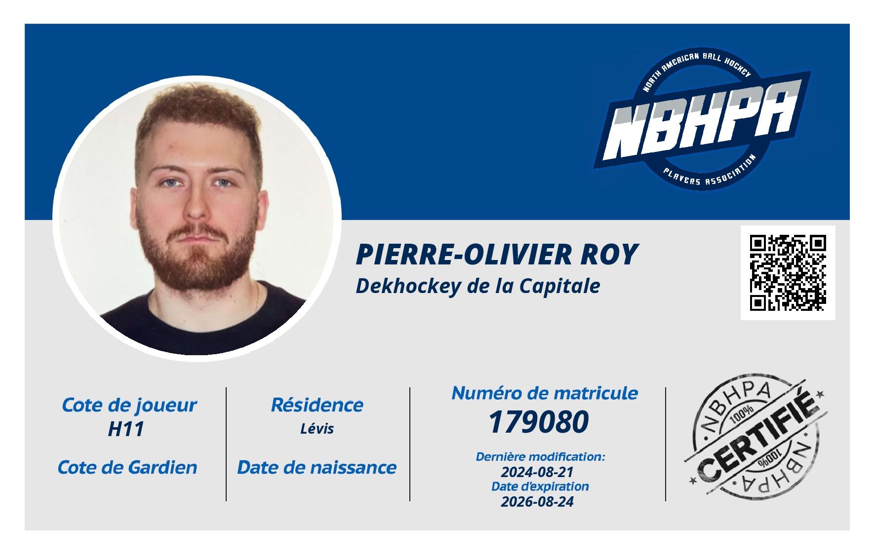 Pierre-Olivier Roy