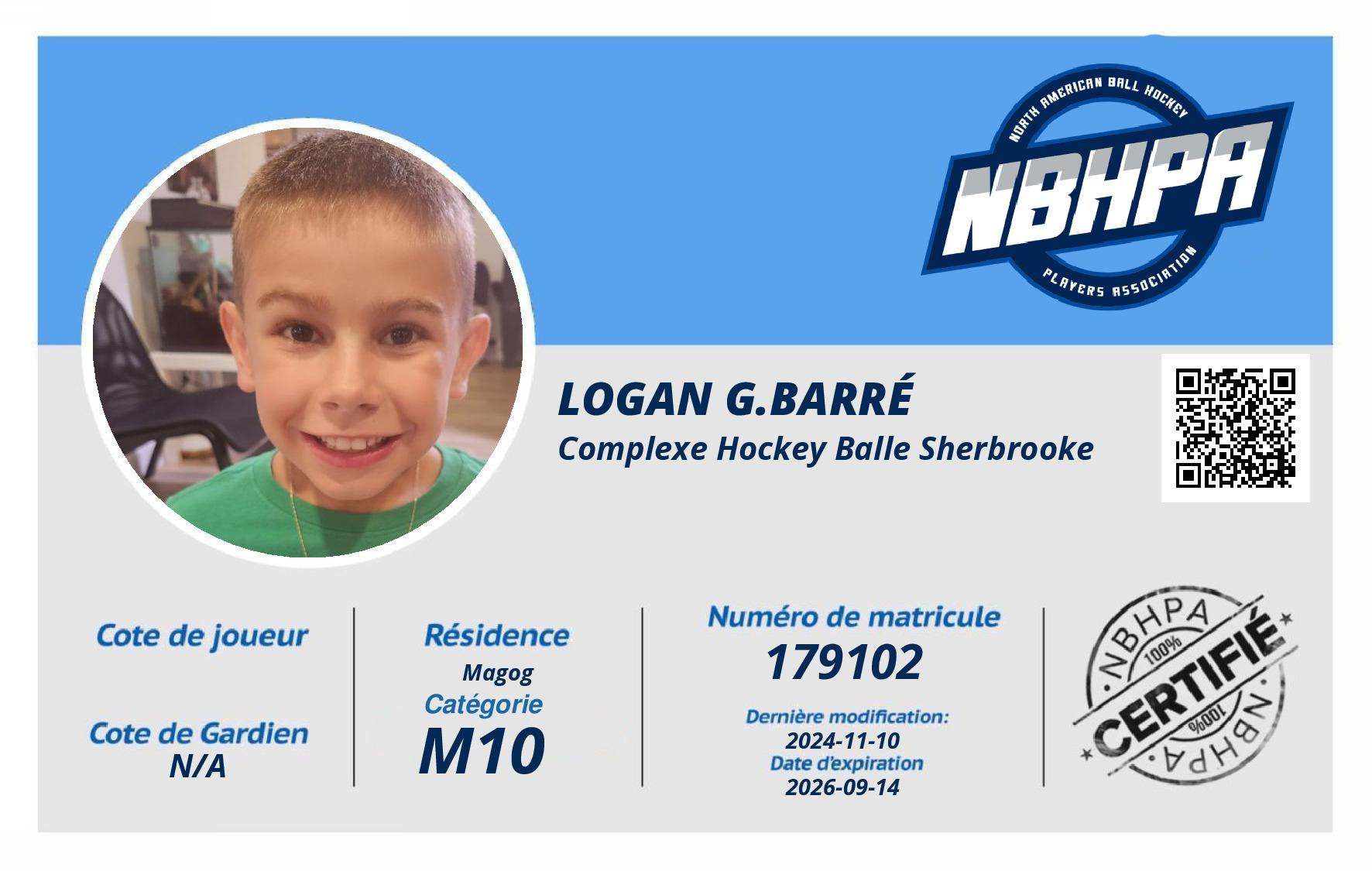 Logan G.Barré