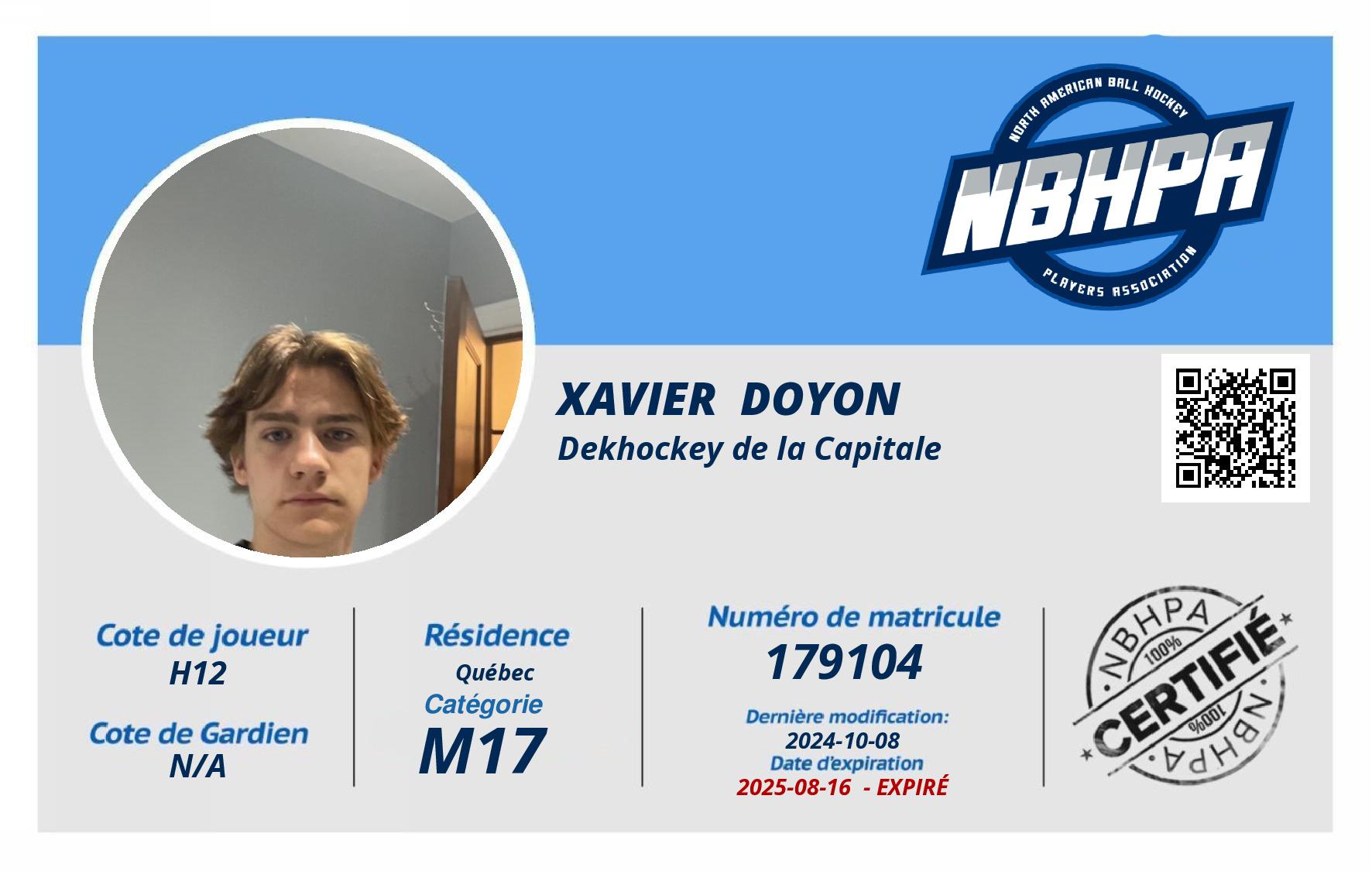 Xavier  Doyon