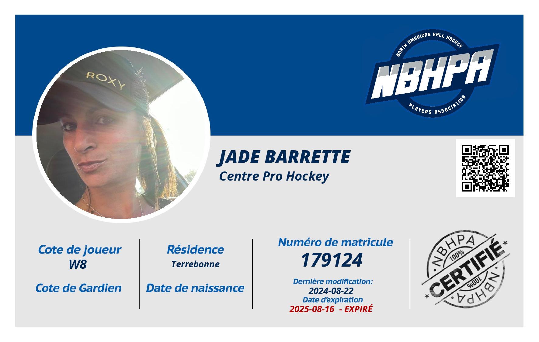 Jade Barrette