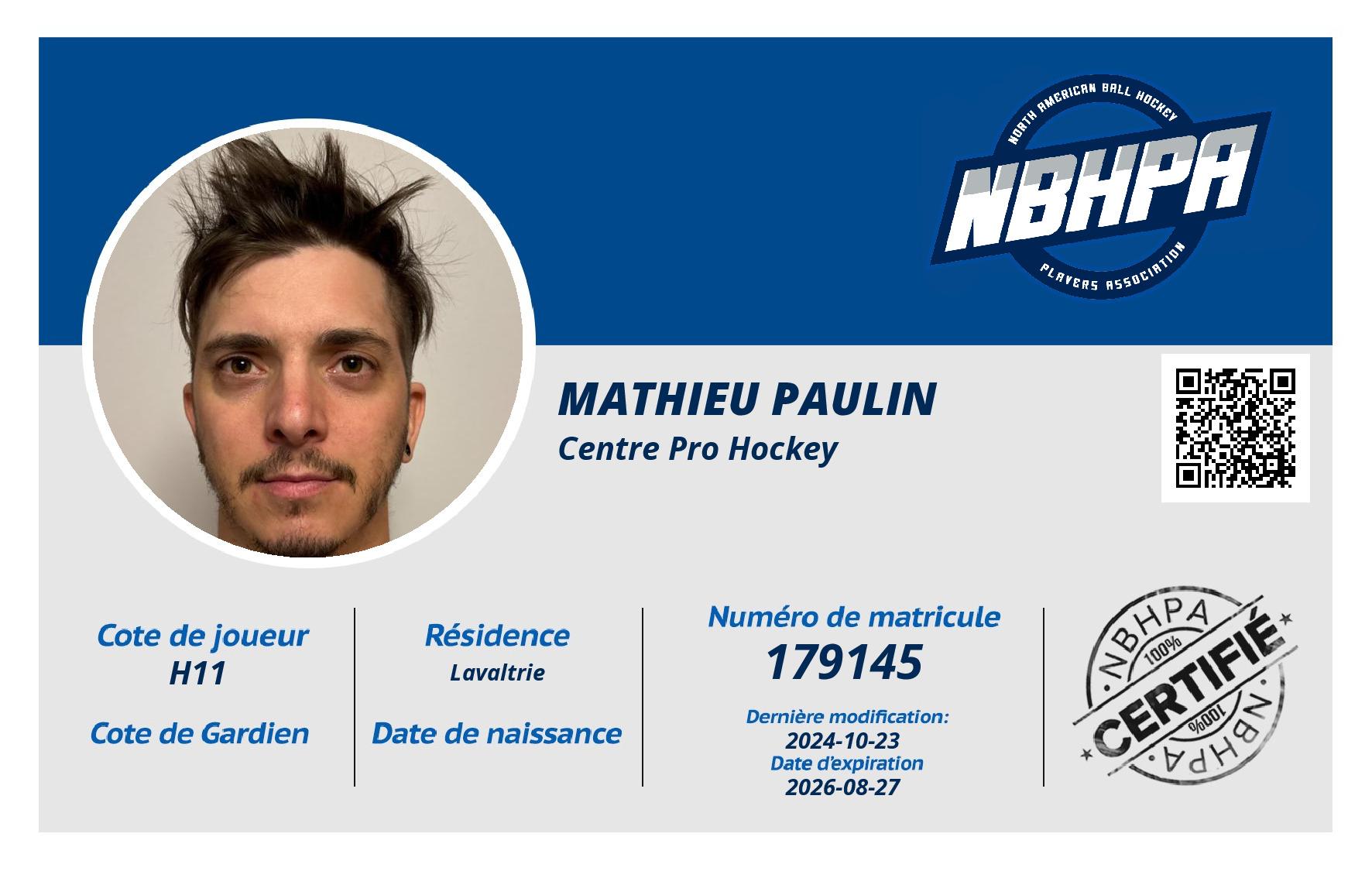 Mathieu Paulin
