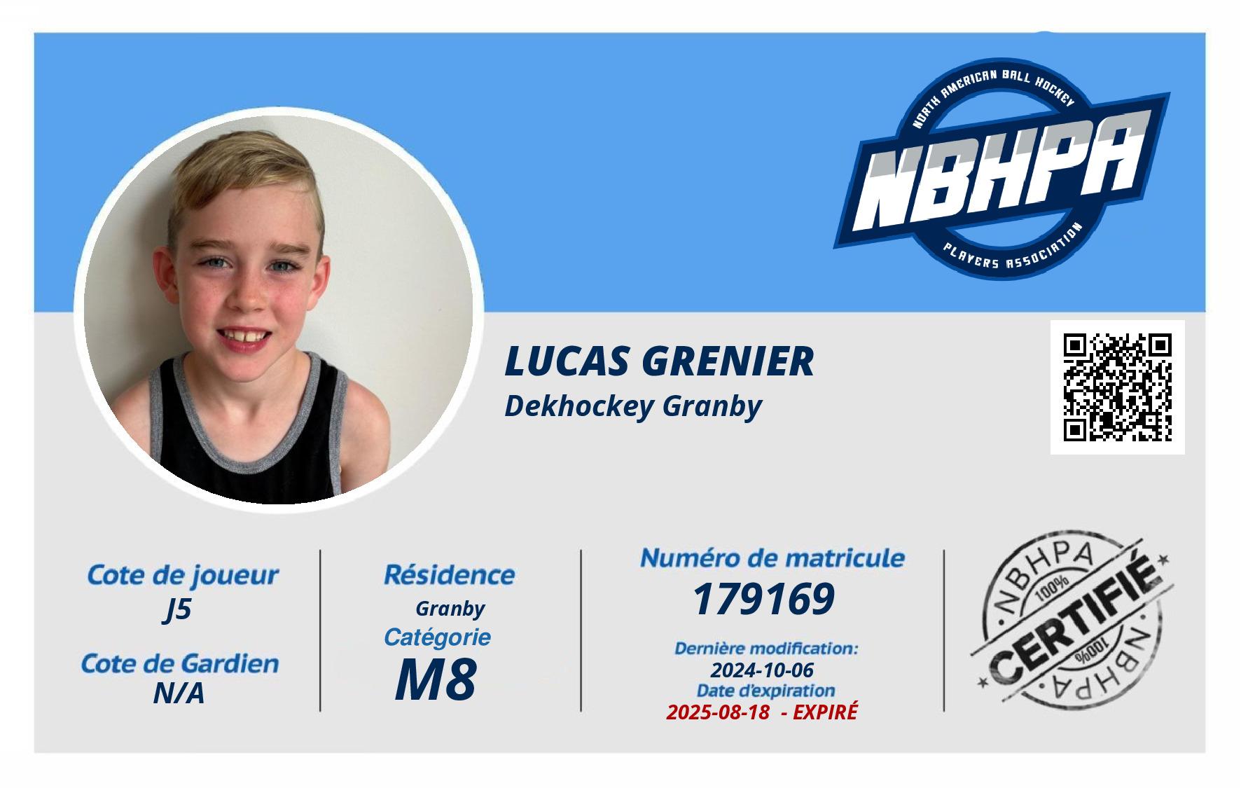 Lucas Grenier
