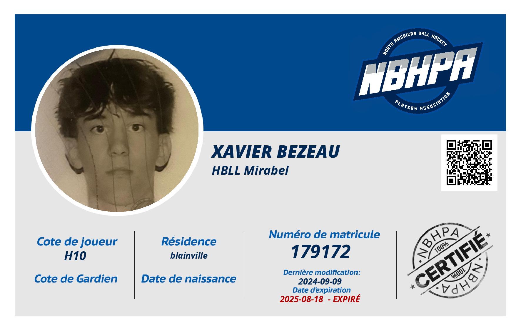 xavier bezeau
