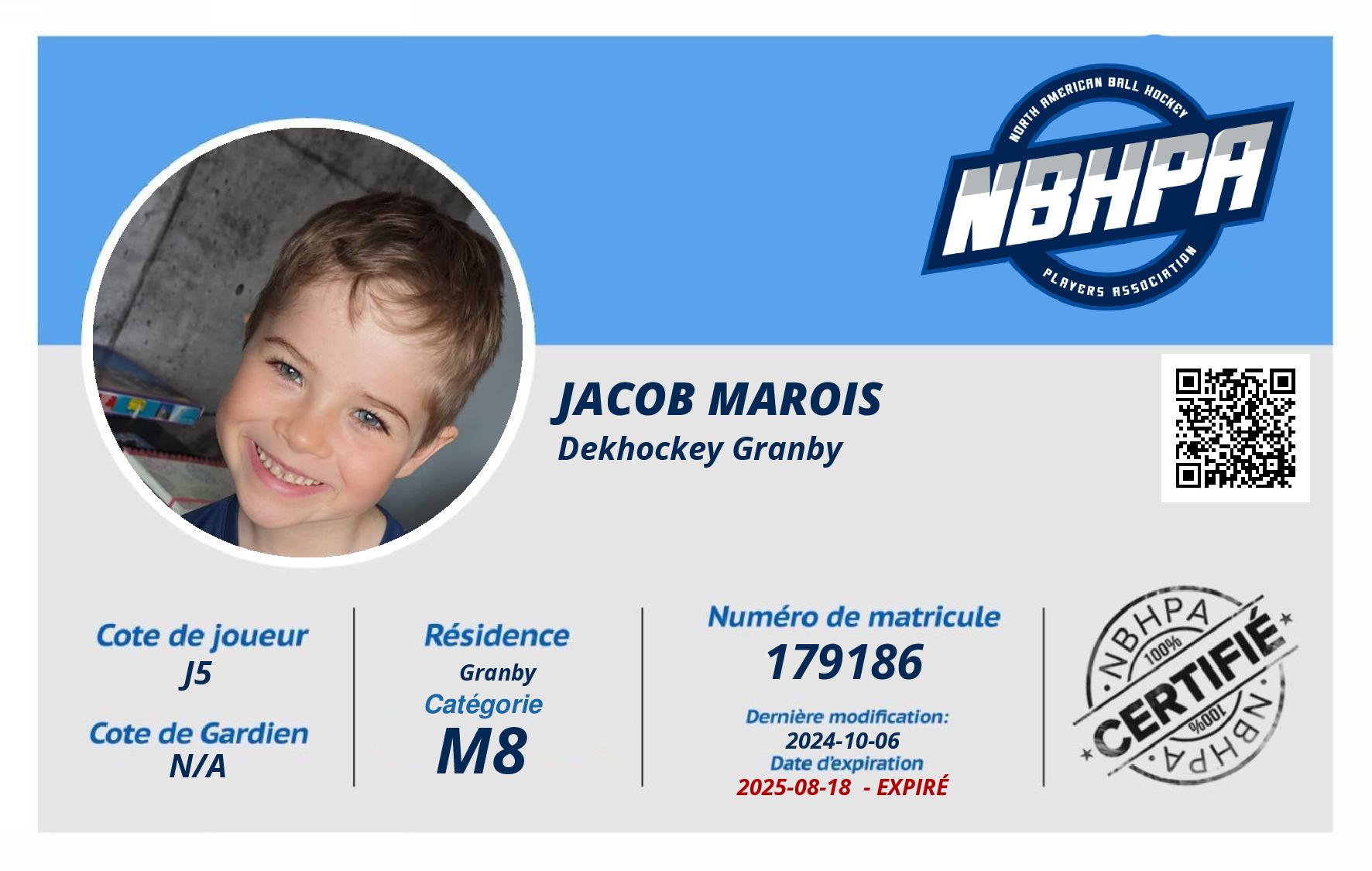 Jacob Marois