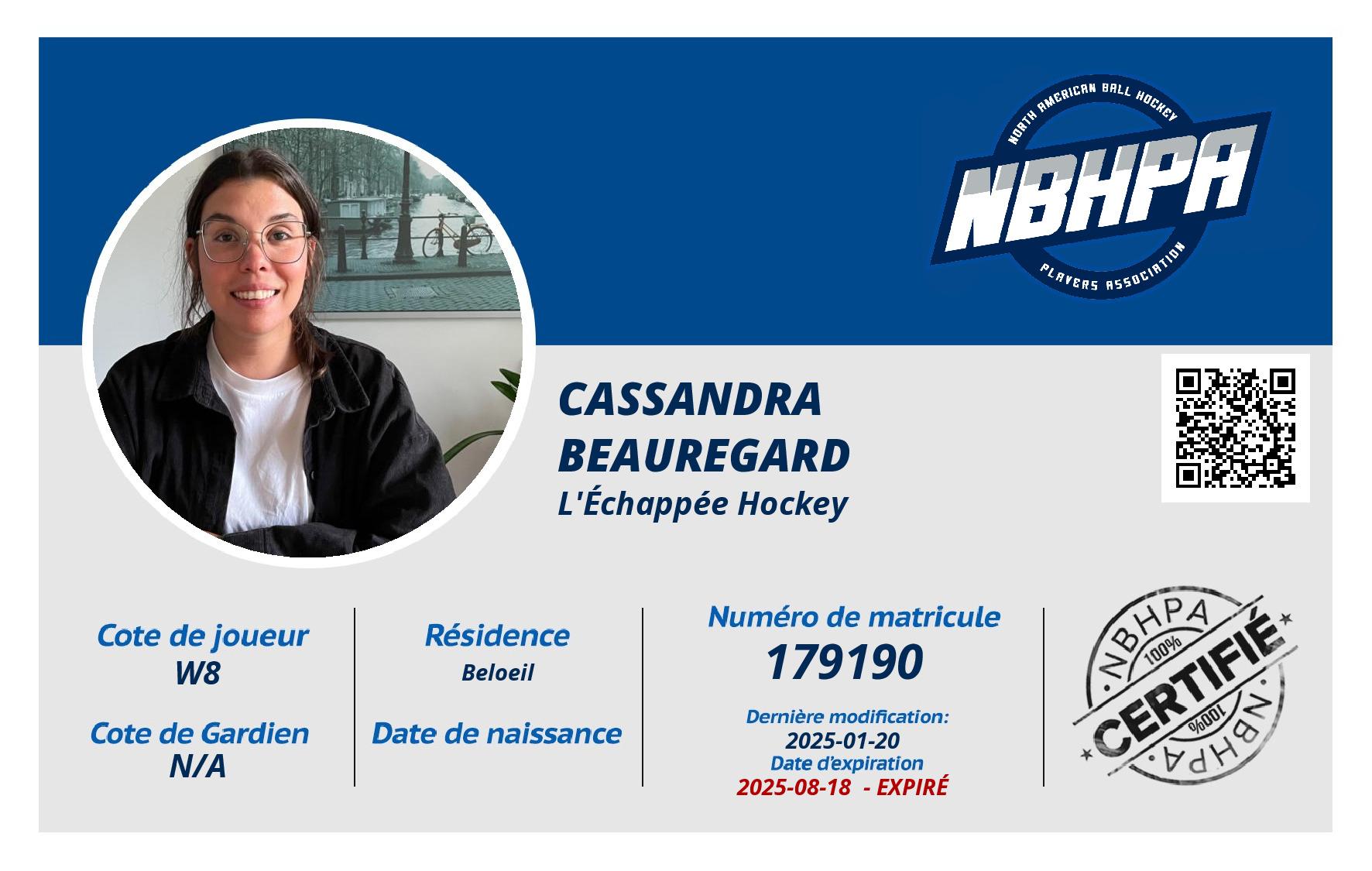 Cassandra Beauregard