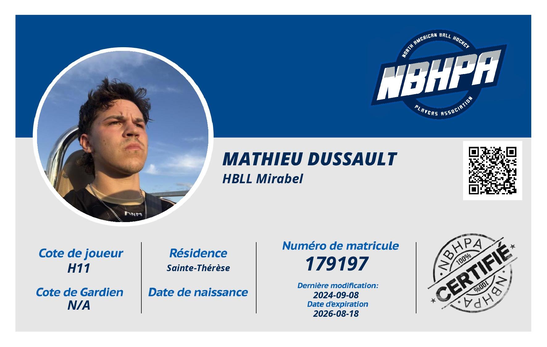 Mathieu Dussault