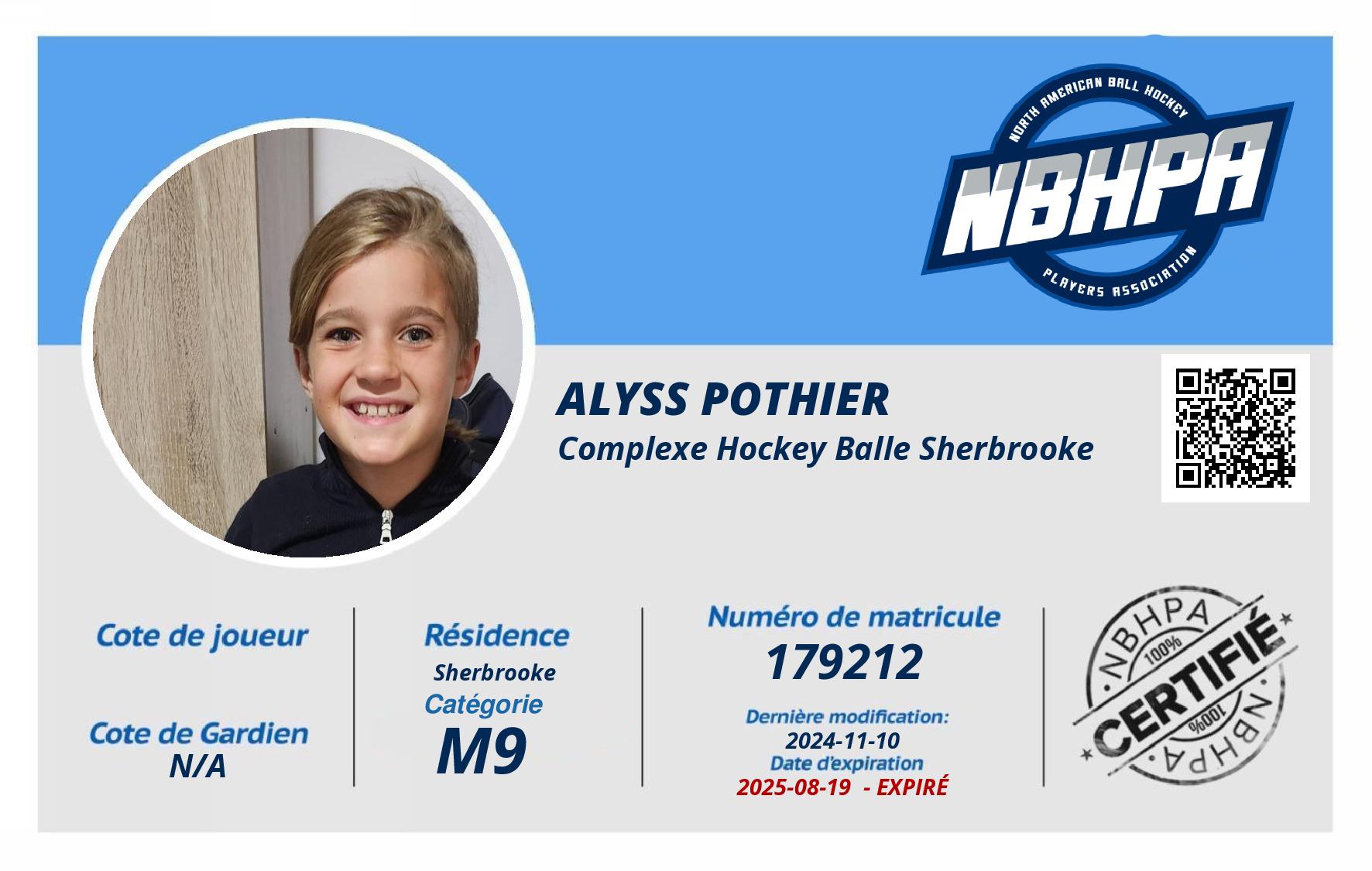 Alyss Pothier