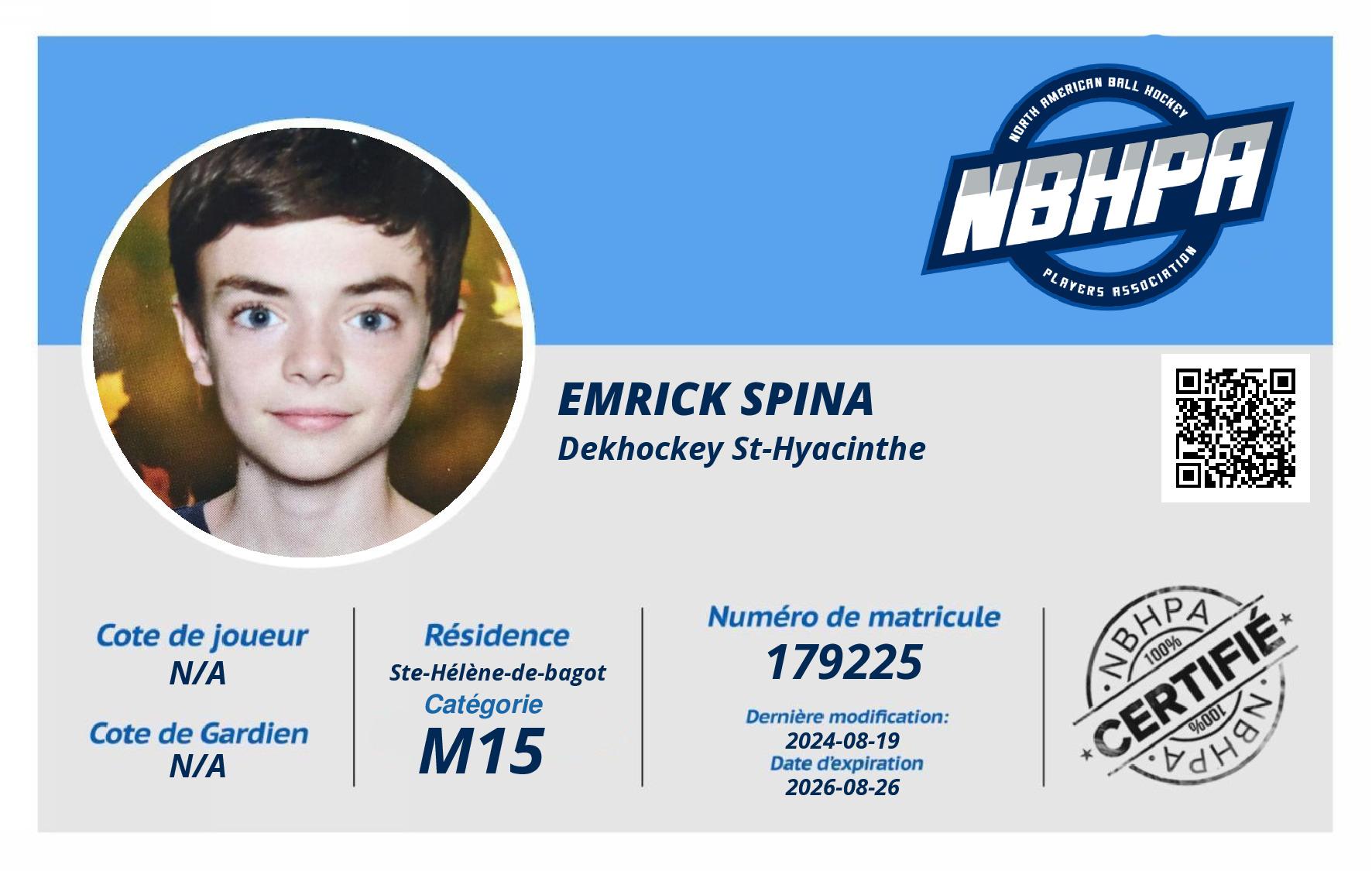 Emrick Spina