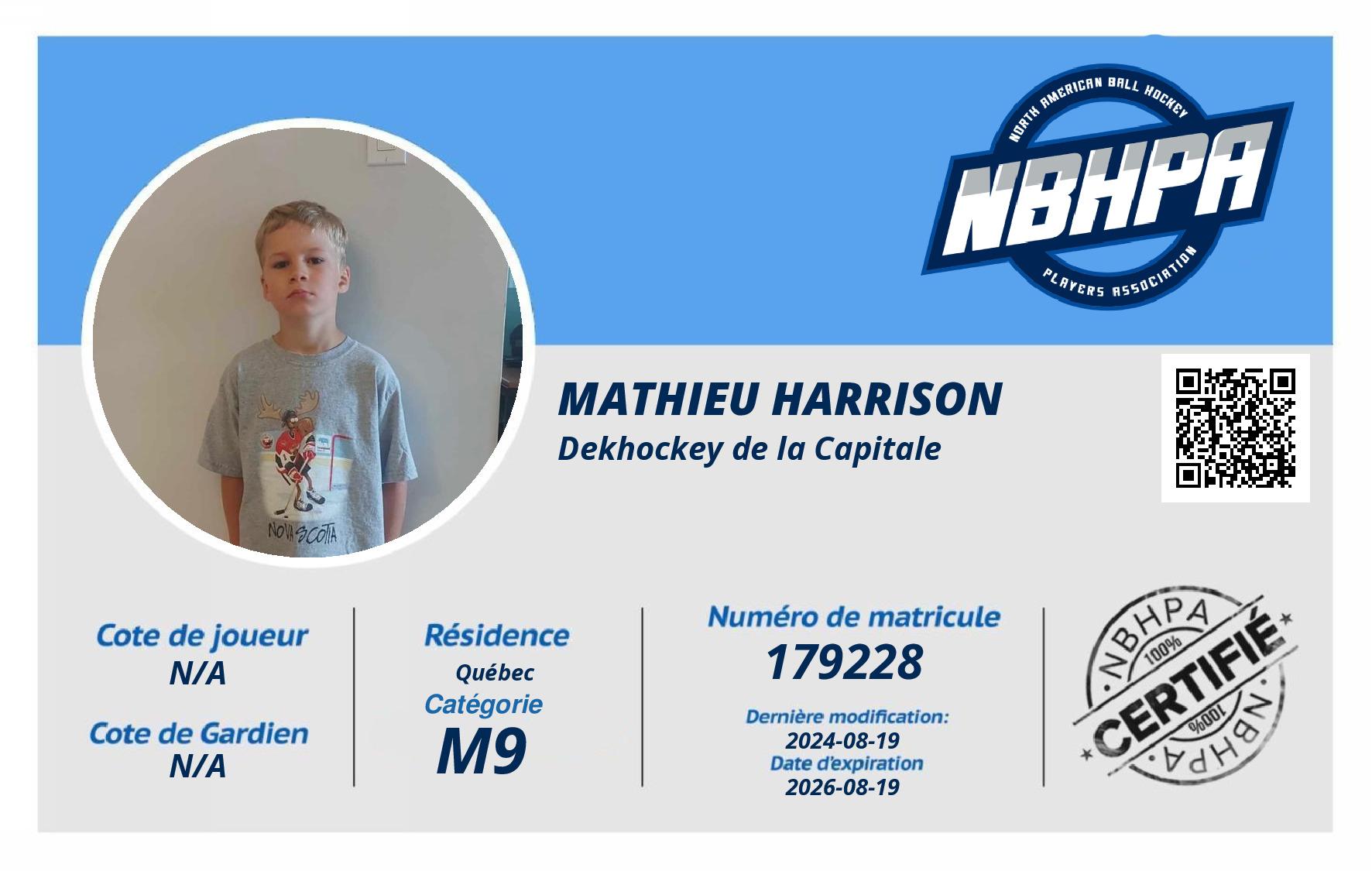 Mathieu Harrison
