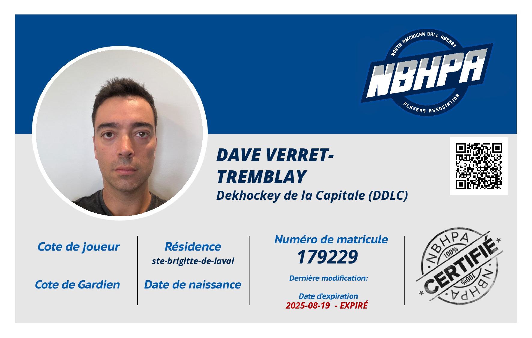 Dave Verret-Tremblay