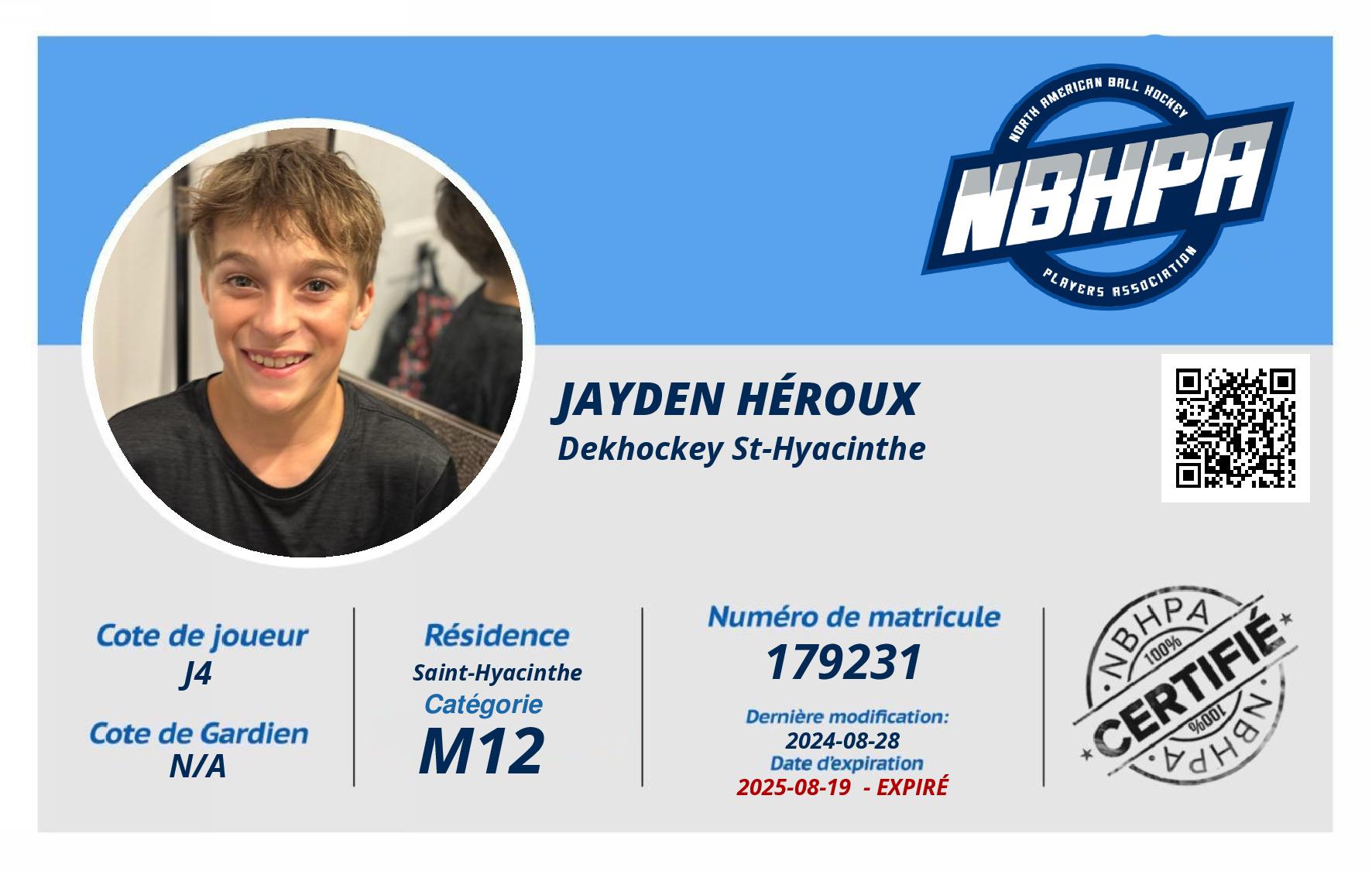 Jayden Héroux