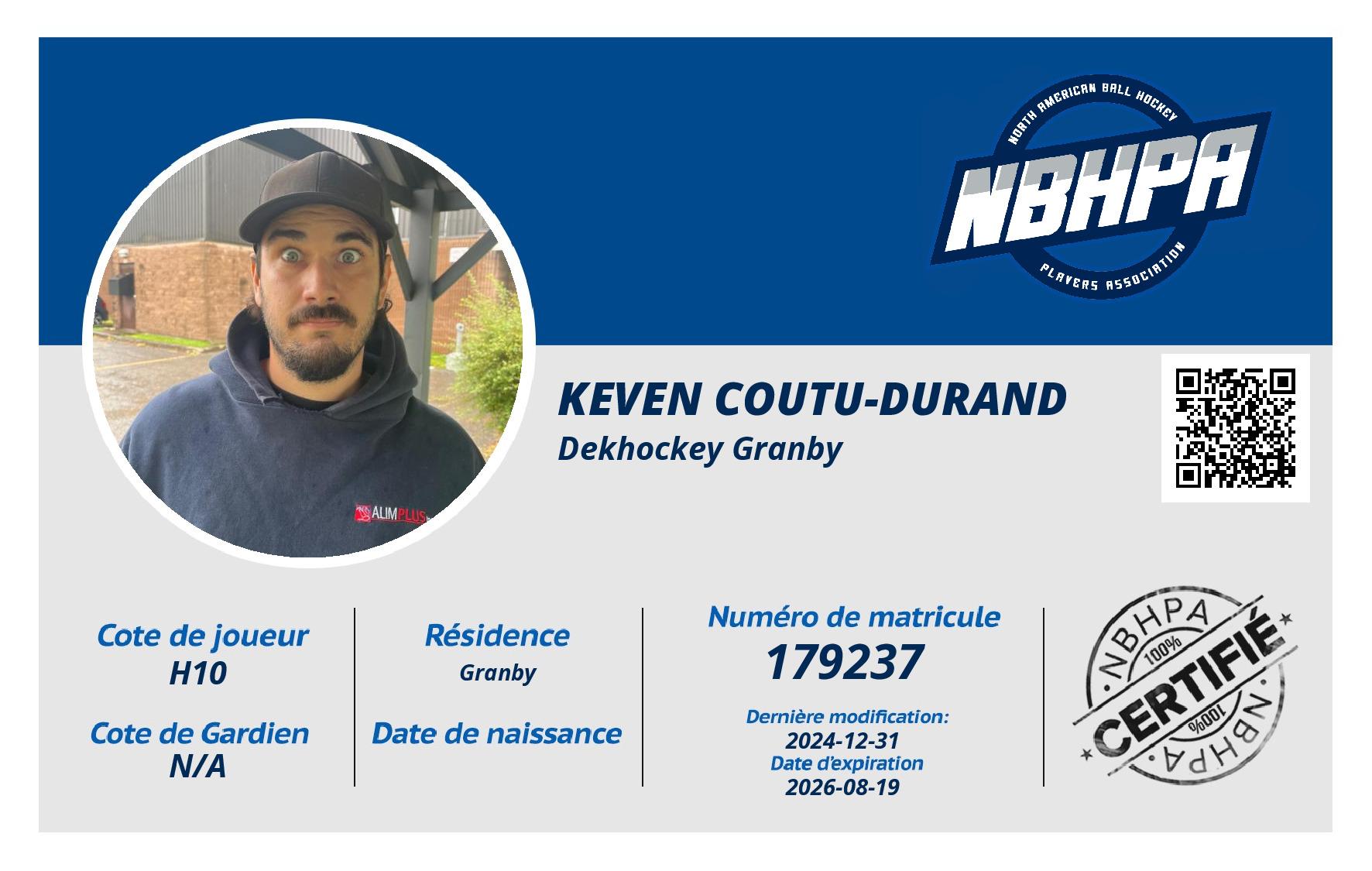 Keven Coutu-durand